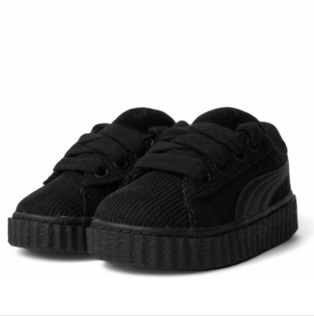 Black/Gold FENTY X PUMA‎ CREEPER PHATTY SNEAKER Toddler Size 7c